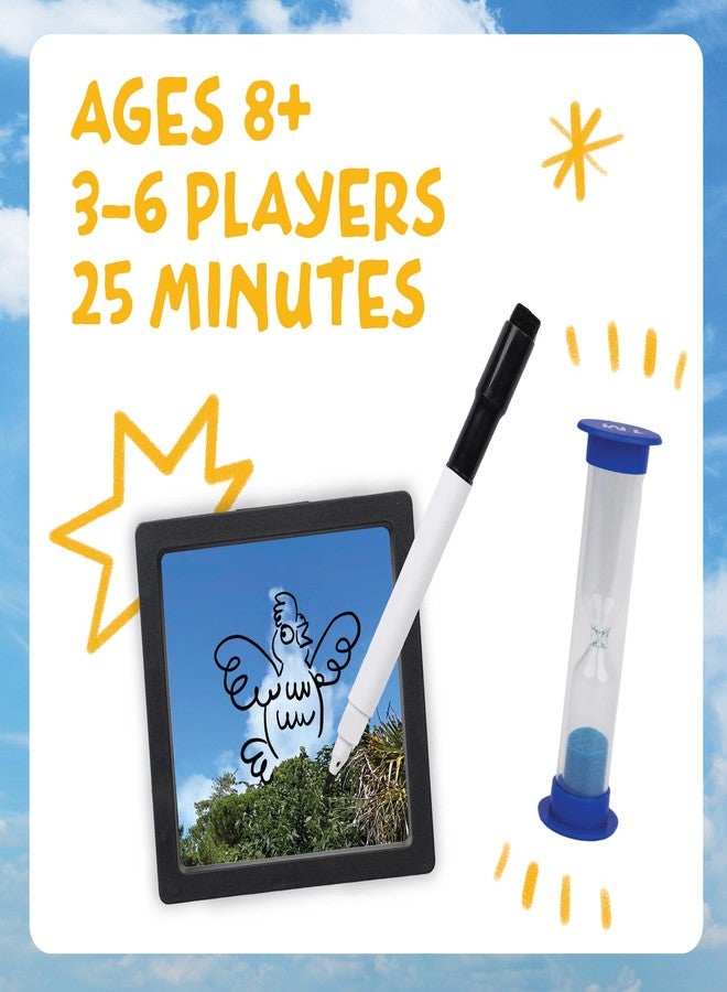 MindWare A Daily Cloud Family Game - Fun Drawing & Caption Card Game for Kids, Teens & Adults - Family Game Night, Boosts Creativity & Storytelling - Ages 8+, 3-6 Players, 25-Minute Gameplay - Image 4